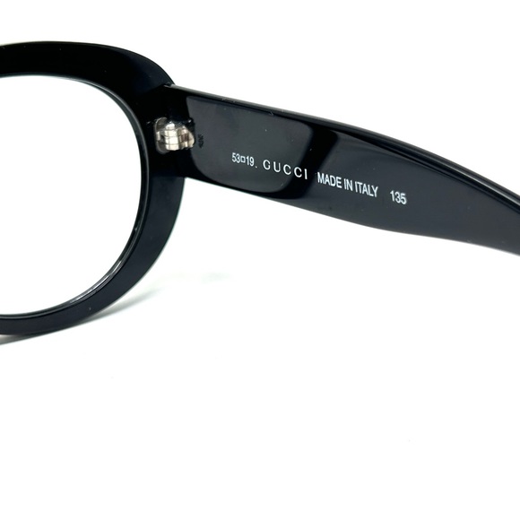 Gucci GG  Logo Sunglasses eyeglasses frame only no lenses Black GG 2408/S 807 53 - Picture 4 of 11